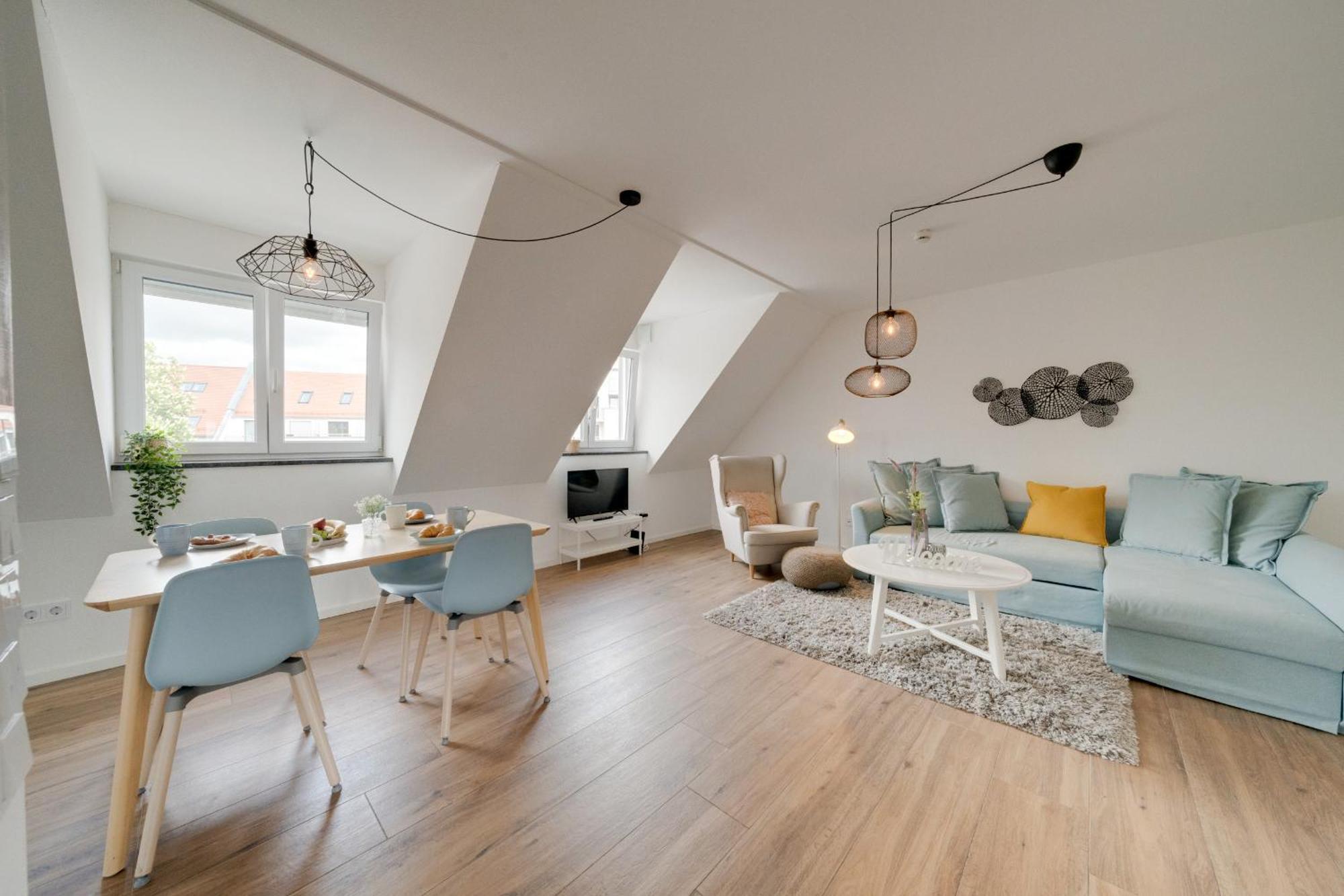 Neu-Luxus Apartment-Zentral In Altstadt-65-80Qm Augsbourg Extérieur photo